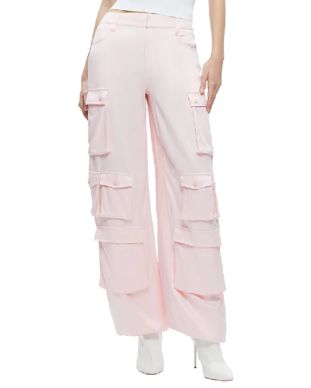 Petite white Pants-alice + olivia Olympia Mr Baggy Cargo Pant