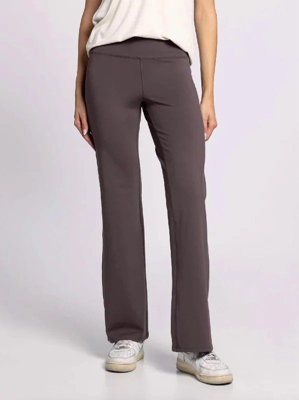 Bootcut classic Pants-Callie Pants In Raisin