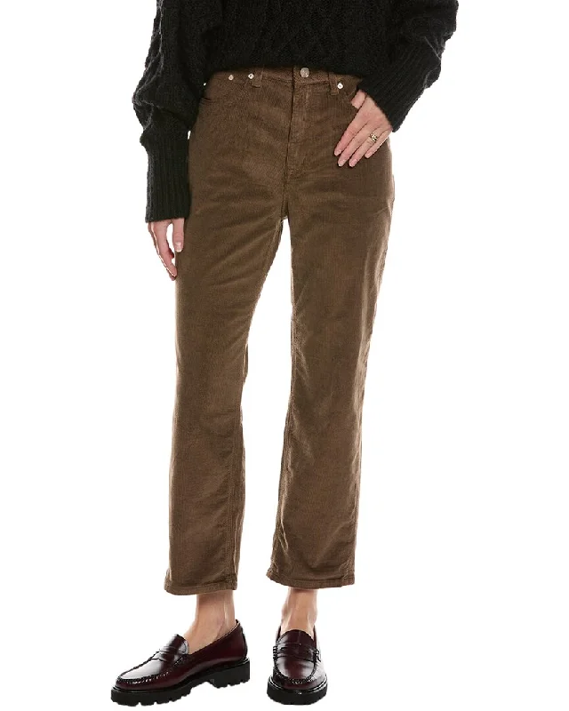 Gray indie Pants-Current/Elliott The Boy Genius Vintage Golden Brown Boyfriend Jean