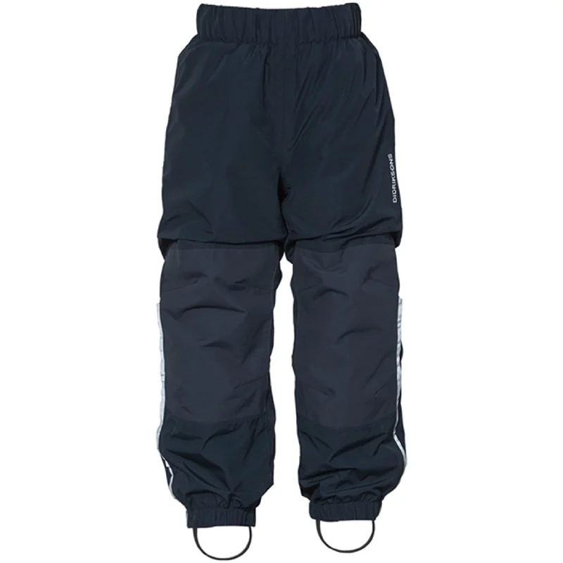 Blue weathered Pants-Didriksons Narvi Navy Ski Pants