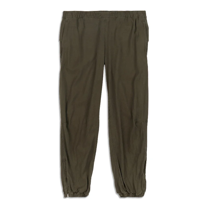 Yellow cheer squad Pants-Essential Affinity Mid Rise Jogger - Resale