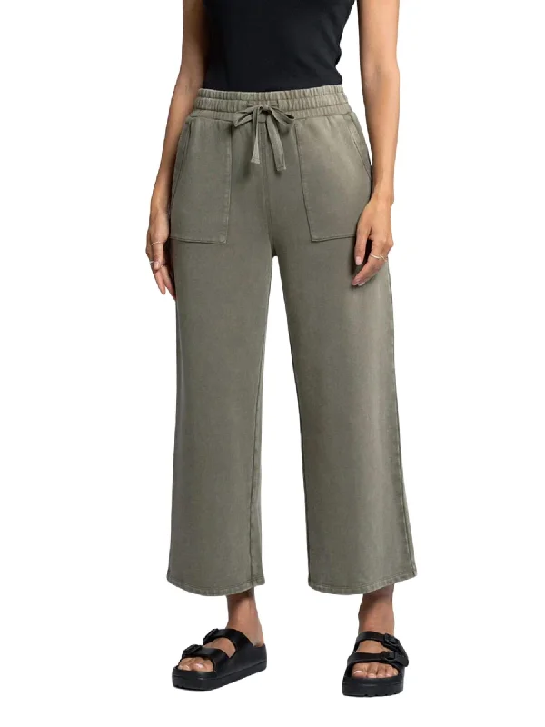 Orange surf wave Pants-Molina Pants In Dusty Olive