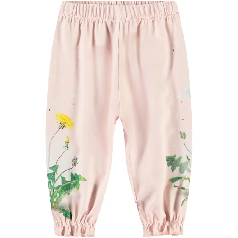 Casual green Pants-Molo Dandelion Garden Selena Soft Pants