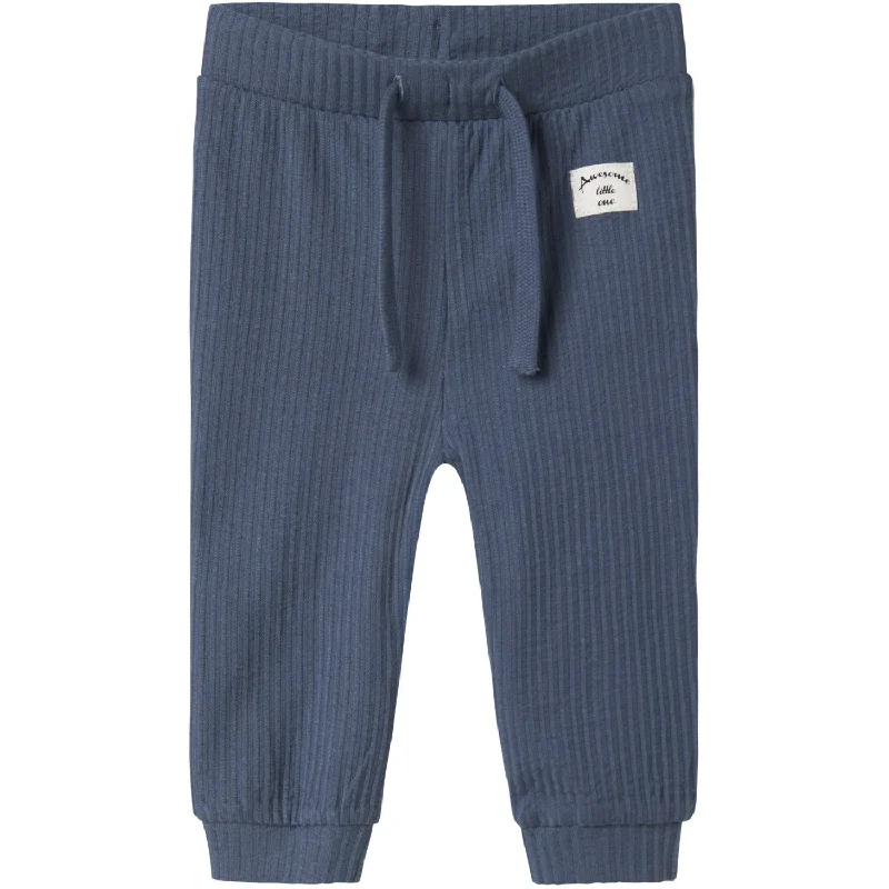 Blue charity Pants-Name It China Blue Thilo Pants