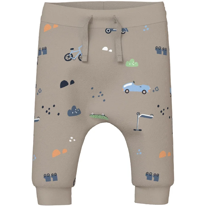 Blue camping Pants-Name It Pure Cashmere Cars And Bikes Vroels Pants