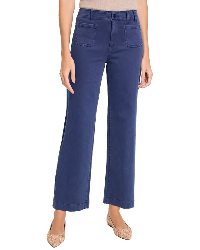 Linen breezy Pants-NIC+ZOE Mid Rise Wide Leg Pocket Jean