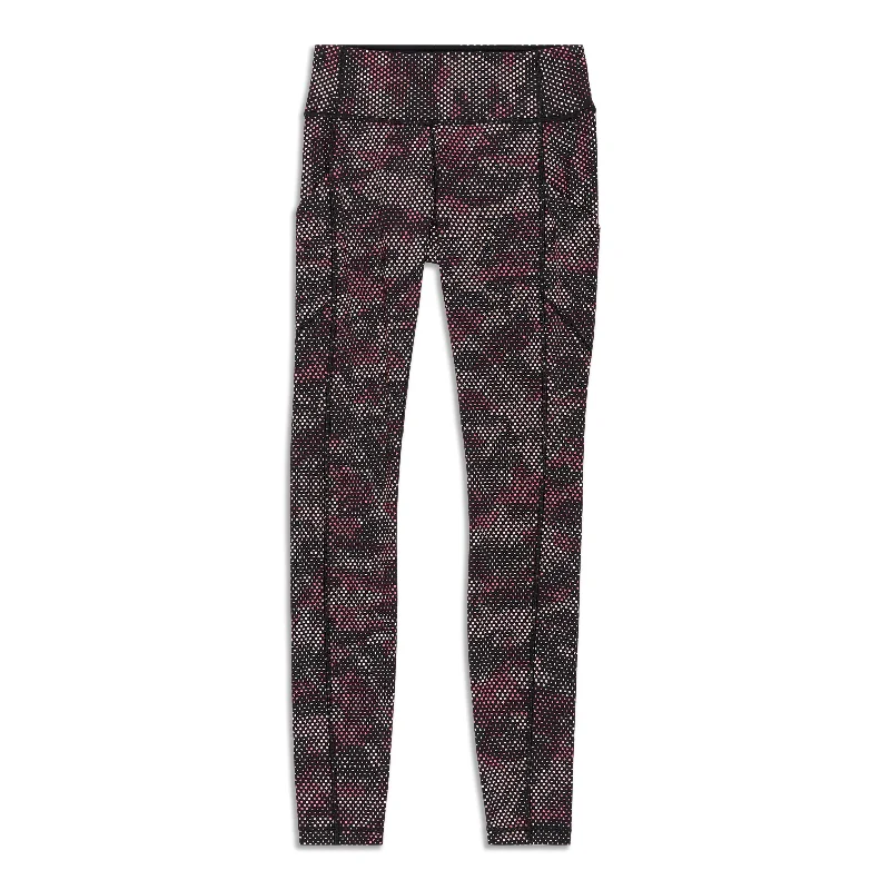 Purple island style Pants-Speed Mid Rise Legging - Resale