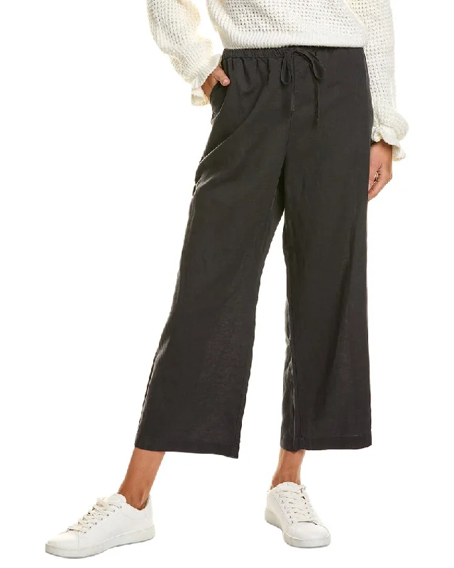 Green metro vibe Pants-Splendid Dawson Linen-Blend Pant