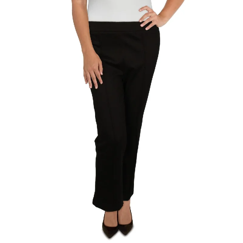 Plus-size relaxed Pants-The Eastend Mod Crop Womens Cropped High-Waist Pants