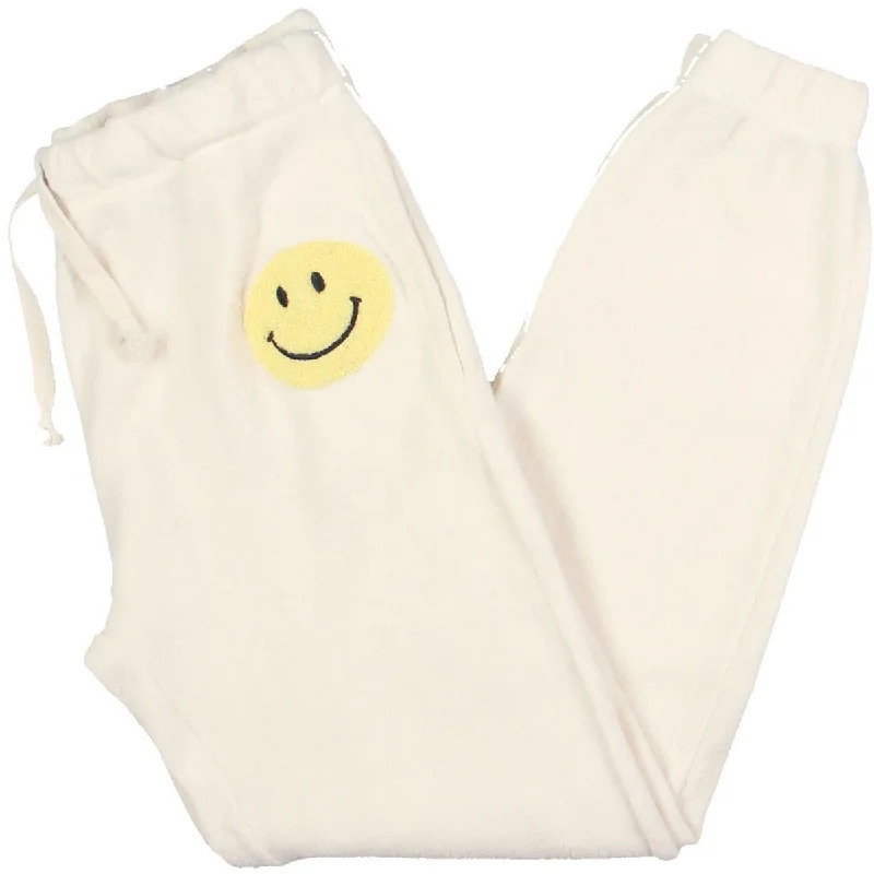 Yellow custom art Pants-Womens Cotton Drawstring Jogger Pants