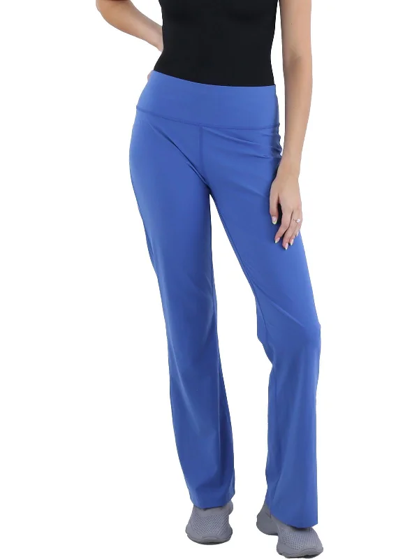 Red event Pants-Womens High Rise Training Bootcut Pants