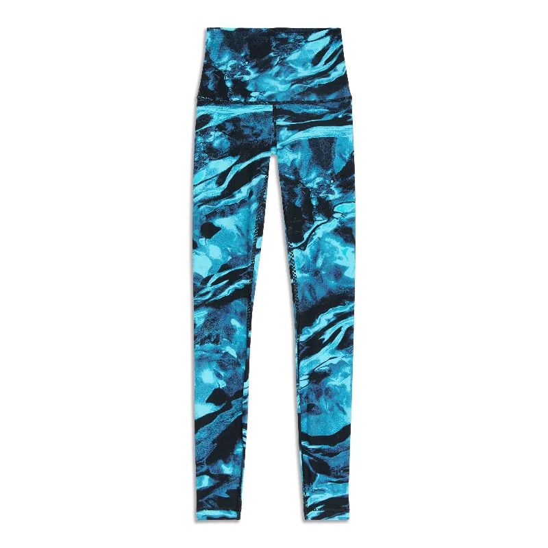 Blue baggy Pants-Wunder Under High Rise Legging - Resale